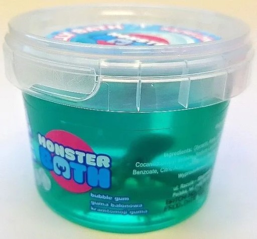 Marba Monster Želé do kúpeľa 100 g + hračka, mix farieb