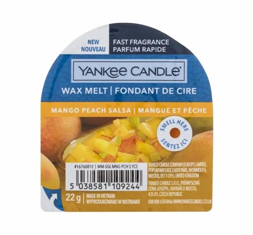 Yankee Candle Mango Peach Salsa vonný vosk
