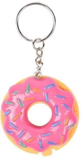 Kľúčenka na balzam na pery Donut CREATE IT!