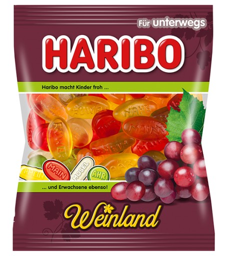 Haribo Weinland Jelly fazuľa 100g