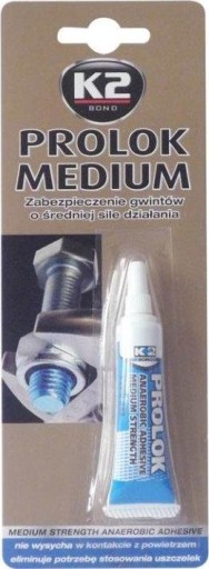 K2 PROLOK STREDNÁ Skrutkovacie lepidlo STREDNÁ SILNOSŤ