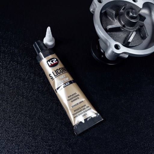 Čierny silikón 85g