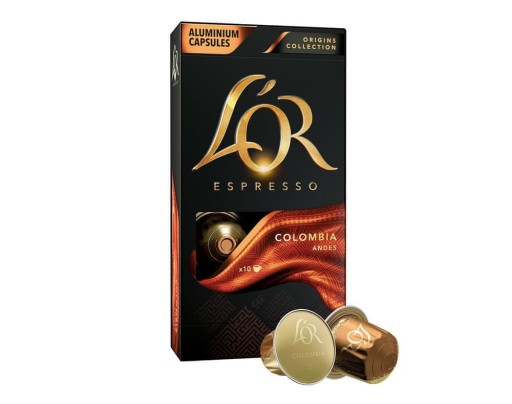 Kapsule pre Nespresso L'OR Espresso Colombia 10 ks.