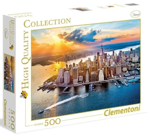 Puzzle 500. New York. Clementoni. 35038.