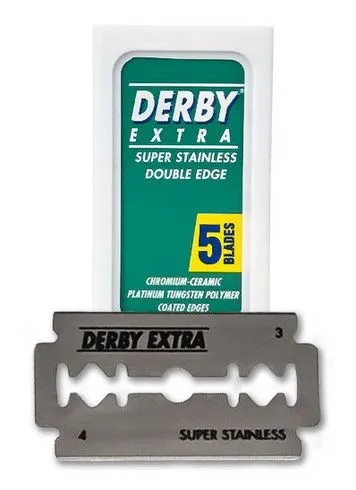 Žiletky Derby Extra, zelené