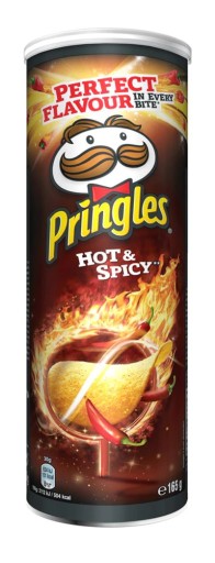 Pringles Hot & Spicy chrumky 165 g