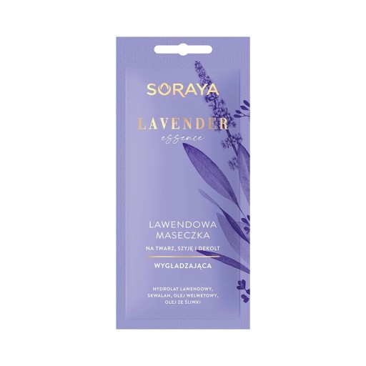 Soraya Lavender Essence Lavender vyhladzujúca maska na tvár, krk a krk