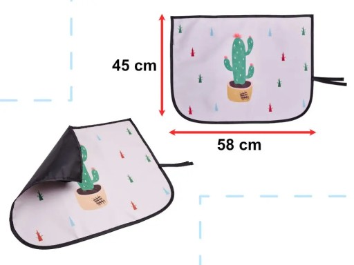 Magnetická clona na okná auta kaktus