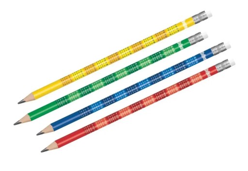 Ceruzka s gumou a násobilkou 66143 COLORINO