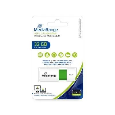 Pendrive MediaRange MR973 32 GB USB 2.0 biely