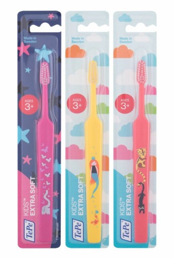 Mäkká zubná kefka pre deti 3+ KIDS x-soft TePe 1 kus