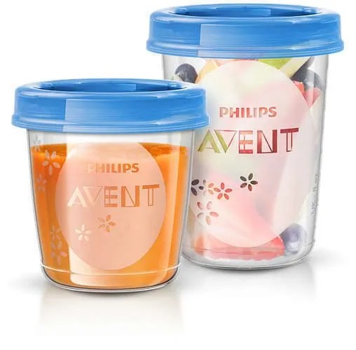 AVENT VIA nádoba na potraviny 180 ml s vrchnákom