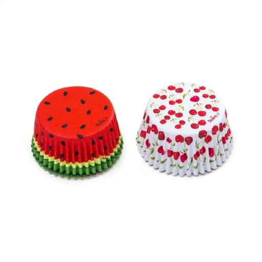 Košíčky na muffiny LETNÉ OVOCIE 50x32mm 36 ks