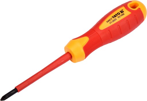 Izolovaný skrutkovač 1000V pz1x80mm YT-2825 YATO YAT