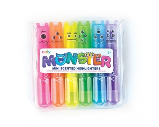 Ooly: Mini zvýrazňovače s vôňou Monsters