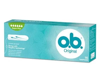 tampóny O.B Originál super plus 16 ks.