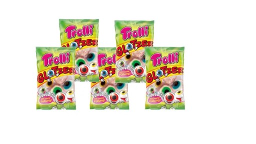 Ovocné želé TROLL EYES Eye Knobs 75g
