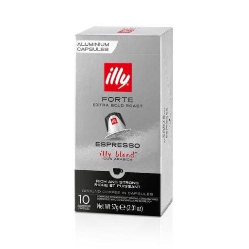 Kapsule pre Nespresso Illy Espresso Forte 10 kusov