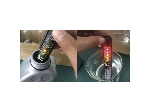 Tester brzdovej kvapaliny Digitálny DOT LED merač