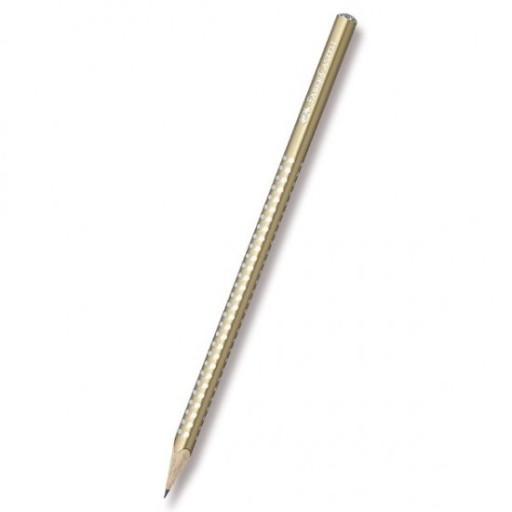 Zlatá ceruzka Sparkle Pearl Faber-Castell B