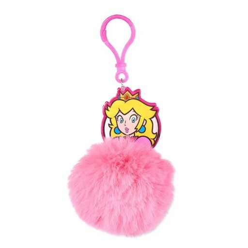 Kľúčenka Super Mario Princess Peach s brmbolcom