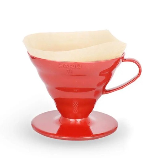 HARIO ODKAPÁVAČ PLASTOV ČERVENÝ V60-02