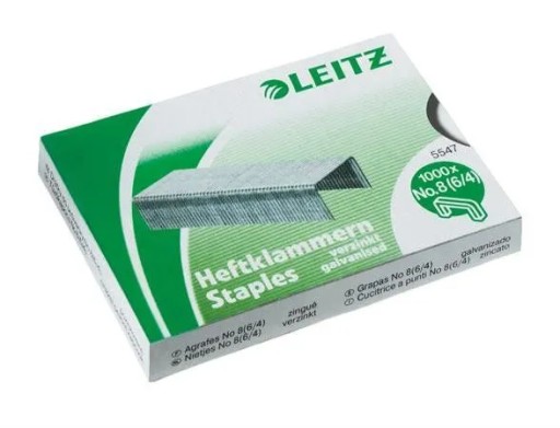 ZOŠÍVAČKY Č. 8 LEITZ POWER VÝKON 1000 ks. 5578
