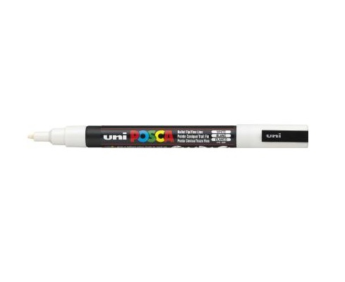PC-3M BIELY ZNAČOVAČ POSCA UNI
