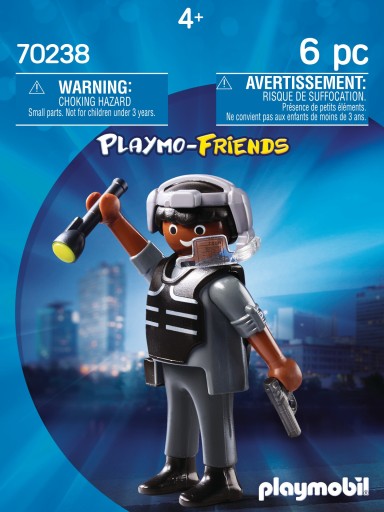 Figúrka Playmobil Playmo Friends 70238 Špeciálne jednotky policajtov