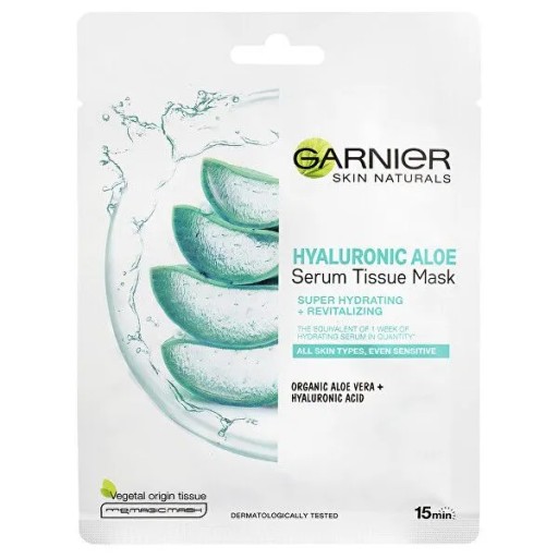 Garnier Hyaluronic Aloe Serum Sheet Sheet Mask