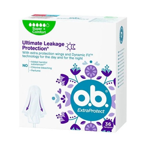 JOHNSON OB Extra Protect tampóny SUPER PLUS 16 kusov