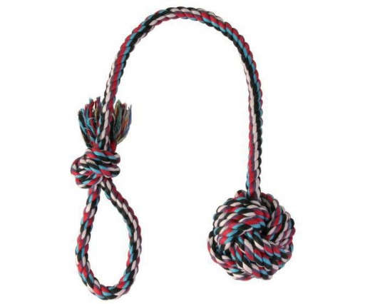 Bavlnené lano, ťahák, hračka pre psa, 30 cm