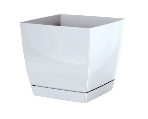 KVETINÁČ SO STOJANOM, priemer 10cm, LESKLÝ