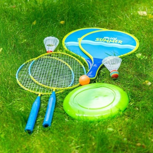 Sada 3x NILS nylonových loptičiek na bedminton, farebné
