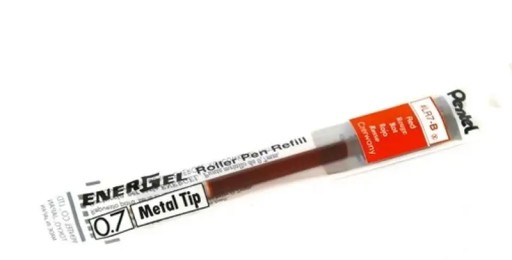 Pentel EnerGel LR7-C 0,7 červená náplň do pera