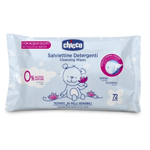 Chicco Care obrúsky 0m+ 72 ks
