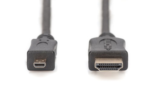 ASSMANN ASSMANN HDMI - Micro HDMI 1m /s1x HDMI (zástrčka) 1x micro HDMI (zástrčka)