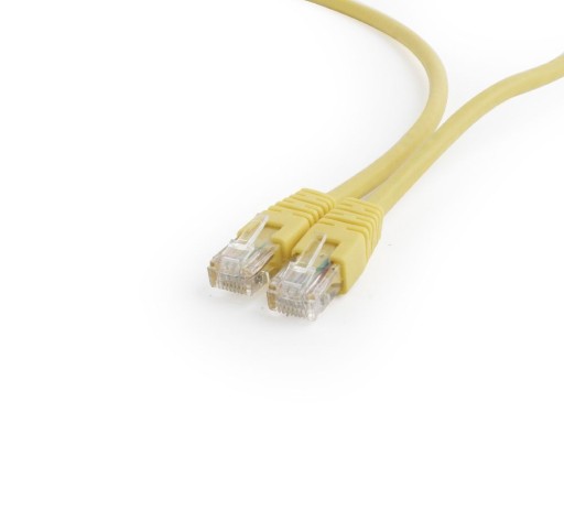 GEMBIRD patchcord Cat.6 UTP 1m žltý sieťový kábel