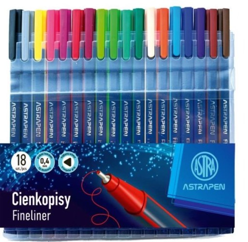 TROJUHOLNÍKOVÉ ÚPRAVY 0,4MM ASTRAPEN 18KS