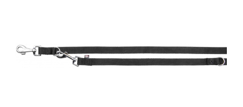 Trixie Classic nastaviteľné vodítko 2m/20mm ČIERNA