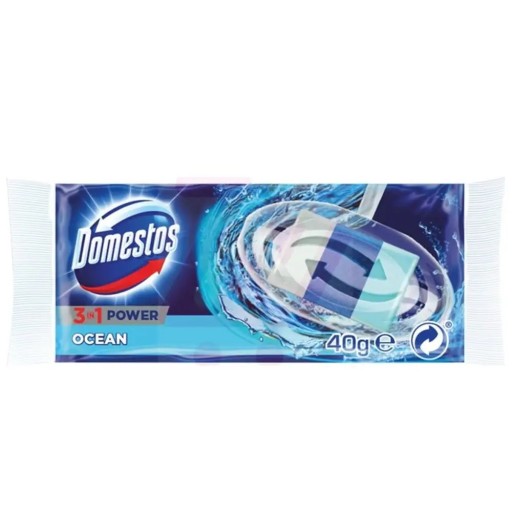 WC blok Domestos 3v1ocean 40g náplň