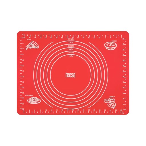 Silikónová doska 40x30 cm červené odmerky Teesa