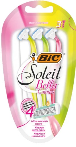 Jednorazové sponky BIC pre ženy SOLEIL BELLA C