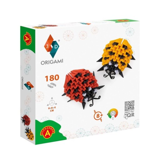 3D origami lienky Alexander