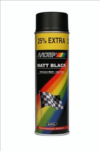 RALLYE MATNÁ ČIERNA FARBA 500ml SPR