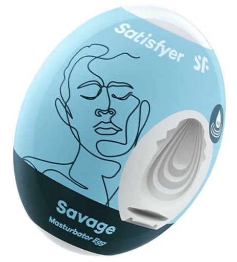 Satisfyer Masturbator Egg Savage masturbátor v tvare vajíčka