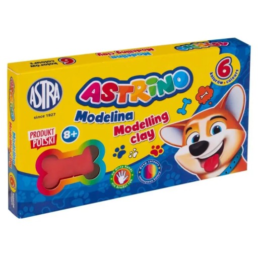 Modelovacia hmota Astrino 6 ks.