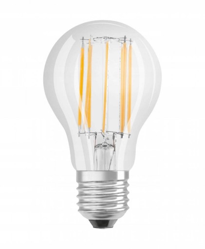 LED FILAMENTOVÁ ŽIAROVKA E27 11W = 100W 2700K 1521LM TEPLÁ BIELA A60 OSRAM