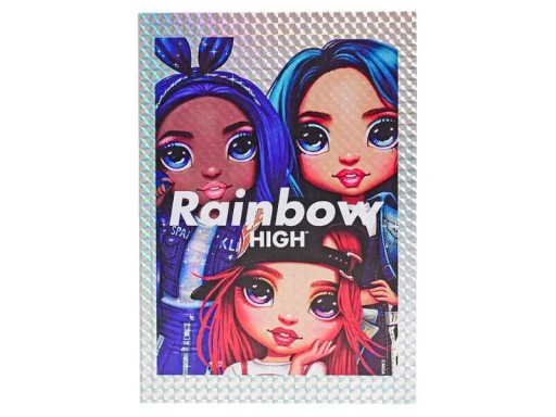 RAINBOW HIGH Holografický zápisníkový diár