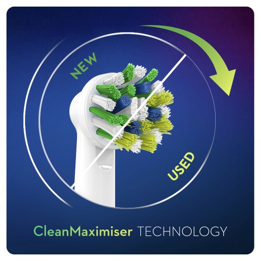 Braun ORAL B CROSS ACTION CLEAN MAXIMISER hrot 1 kus